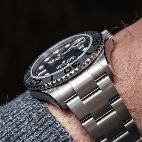 rolex yacht master titanio|Rolex titanium yachtmaster review.